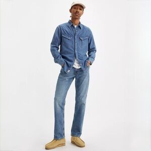 Levi's Medium Wash Straight Blue Jeans Men’s Size 30x30​